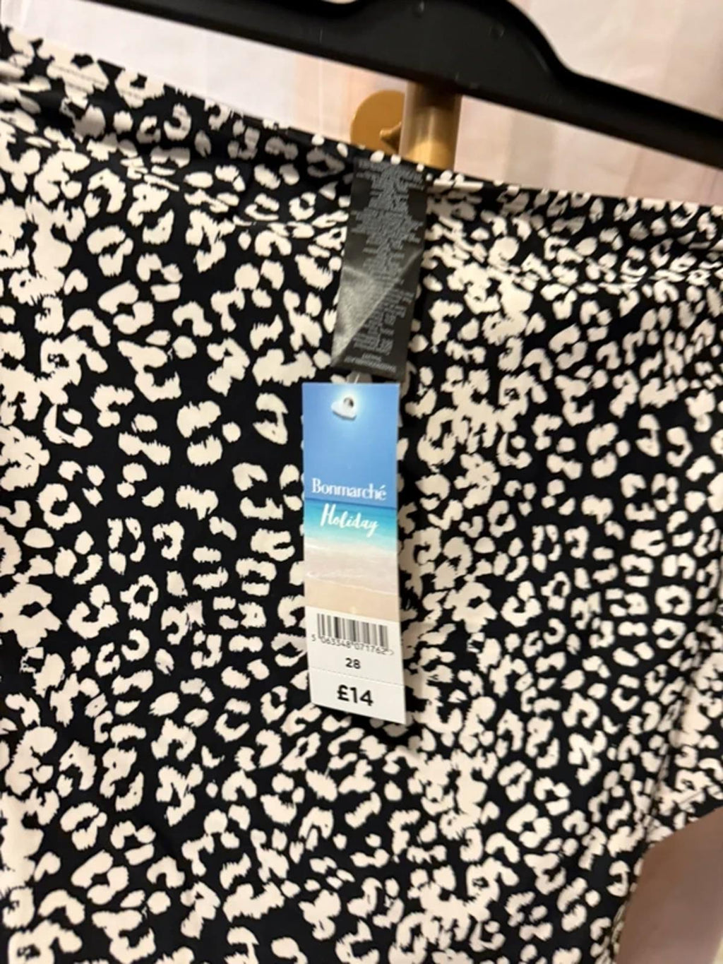 Holiday shop printed bikini pants - size 28