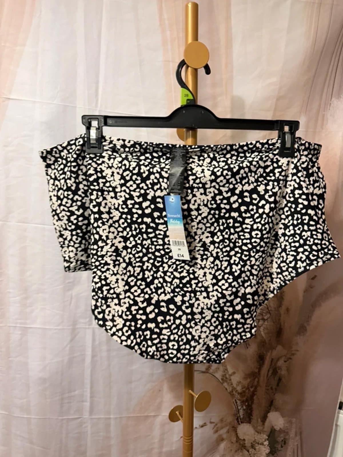Holiday shop printed bikini pants - size 28
