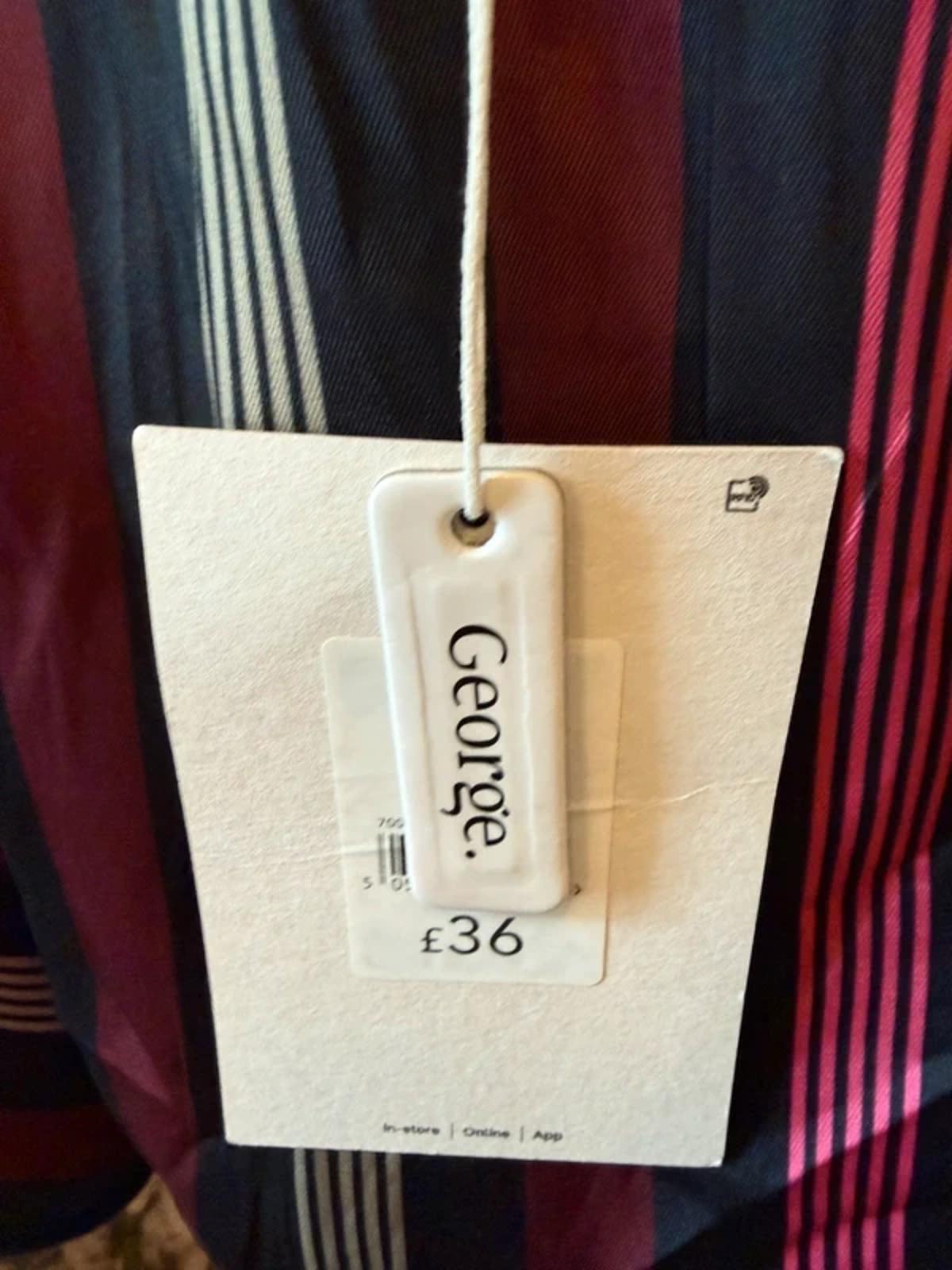 George x roksanda stripe dress