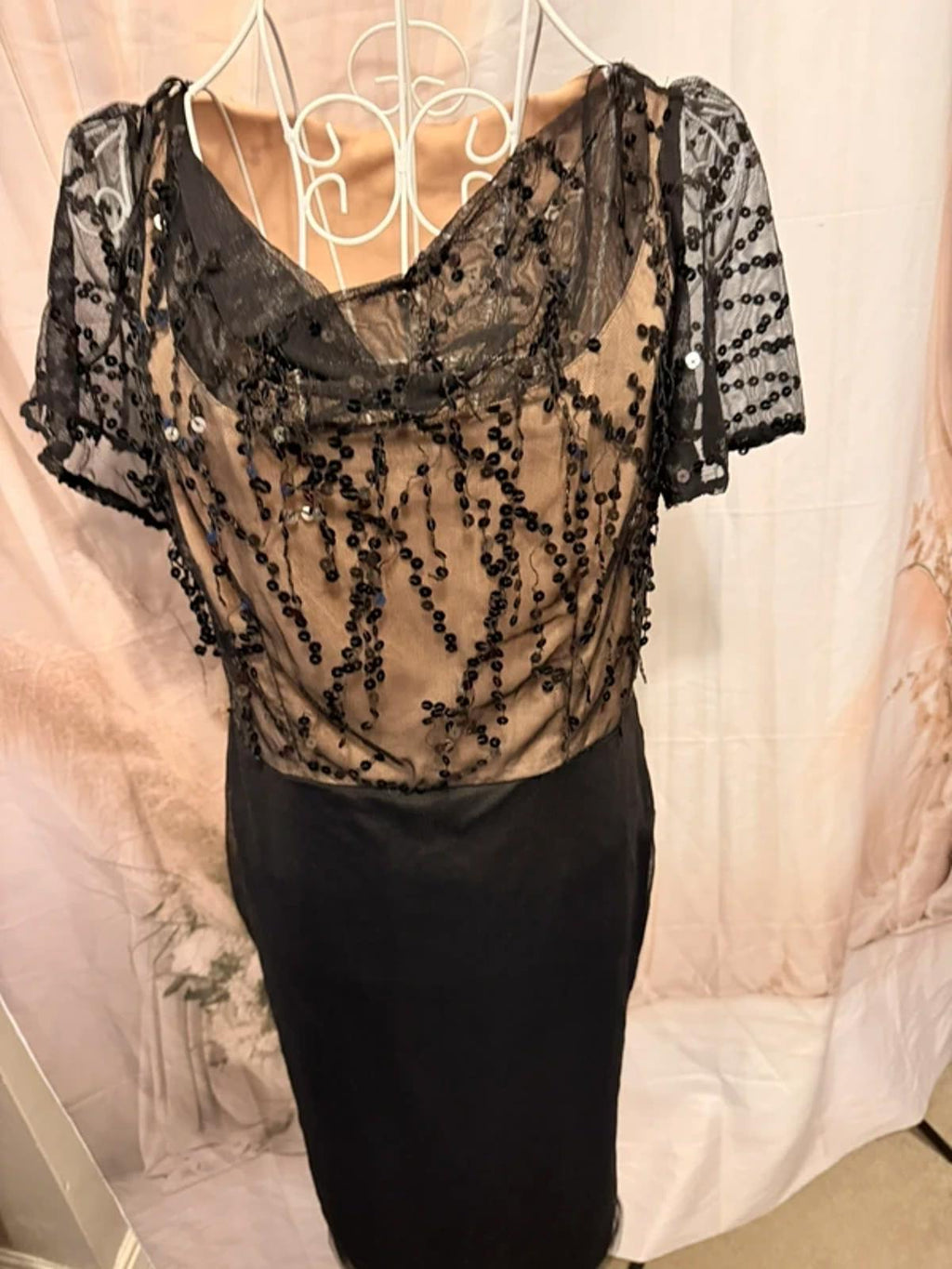 Moda detailed body dress - size 12