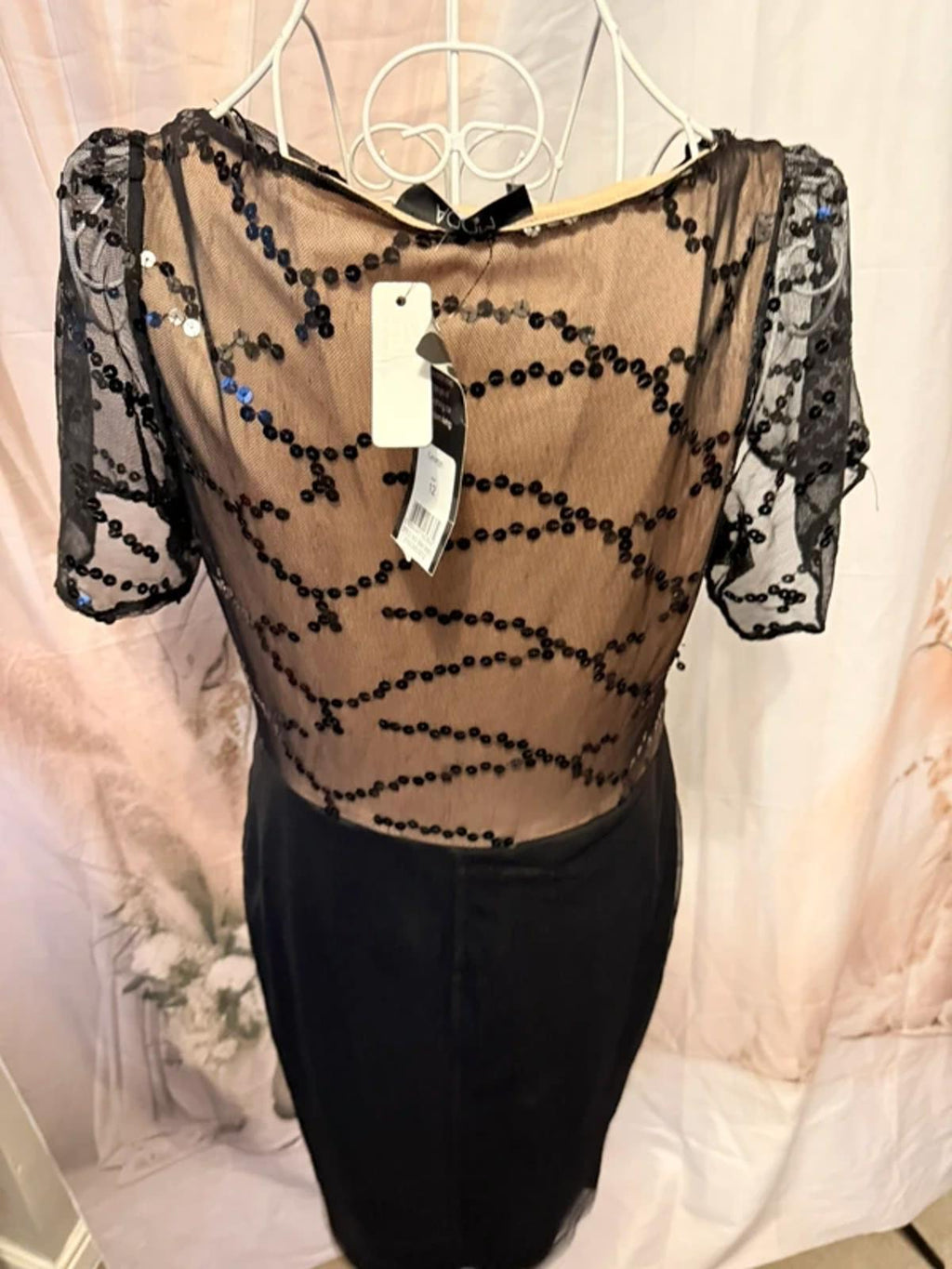 Moda detailed body dress - size 12