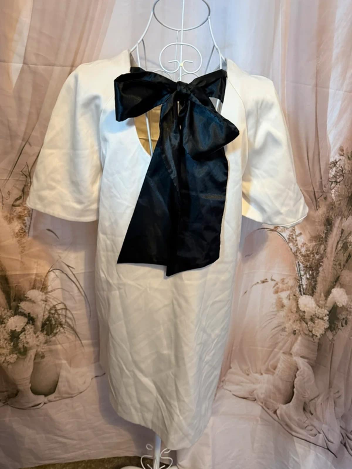 M&S dress with bow detail - size 10