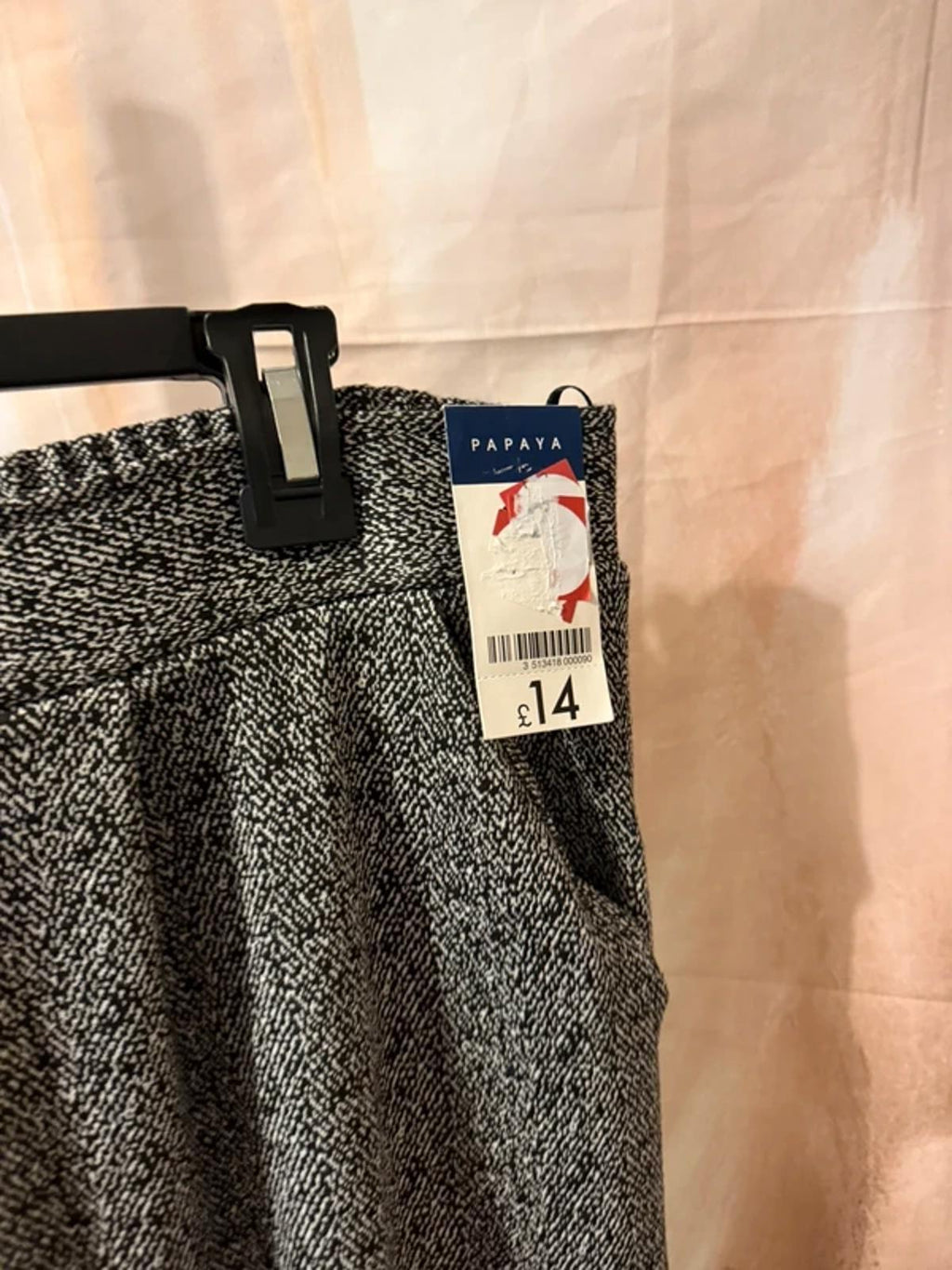 Papaya mixed colour trousers - size 22