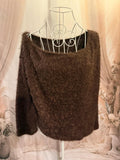 Missguided fluffy short jumper - size small