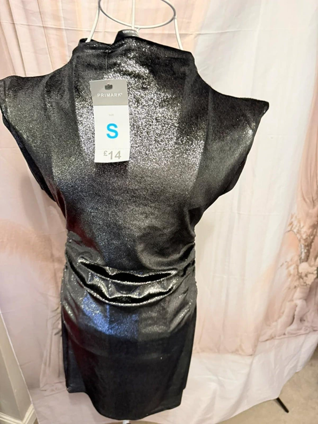 Primark glitter top/ mini dress - size 8/10