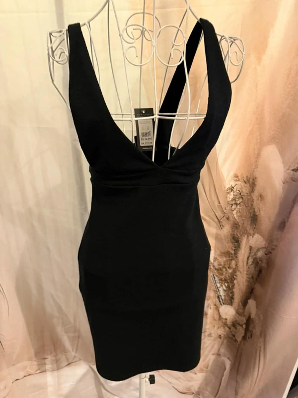 New look pinafore dress - size 4