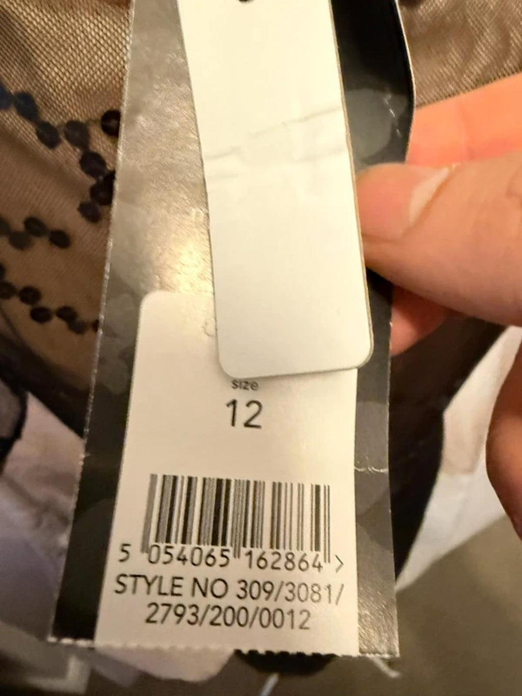 Moda detailed body dress - size 12